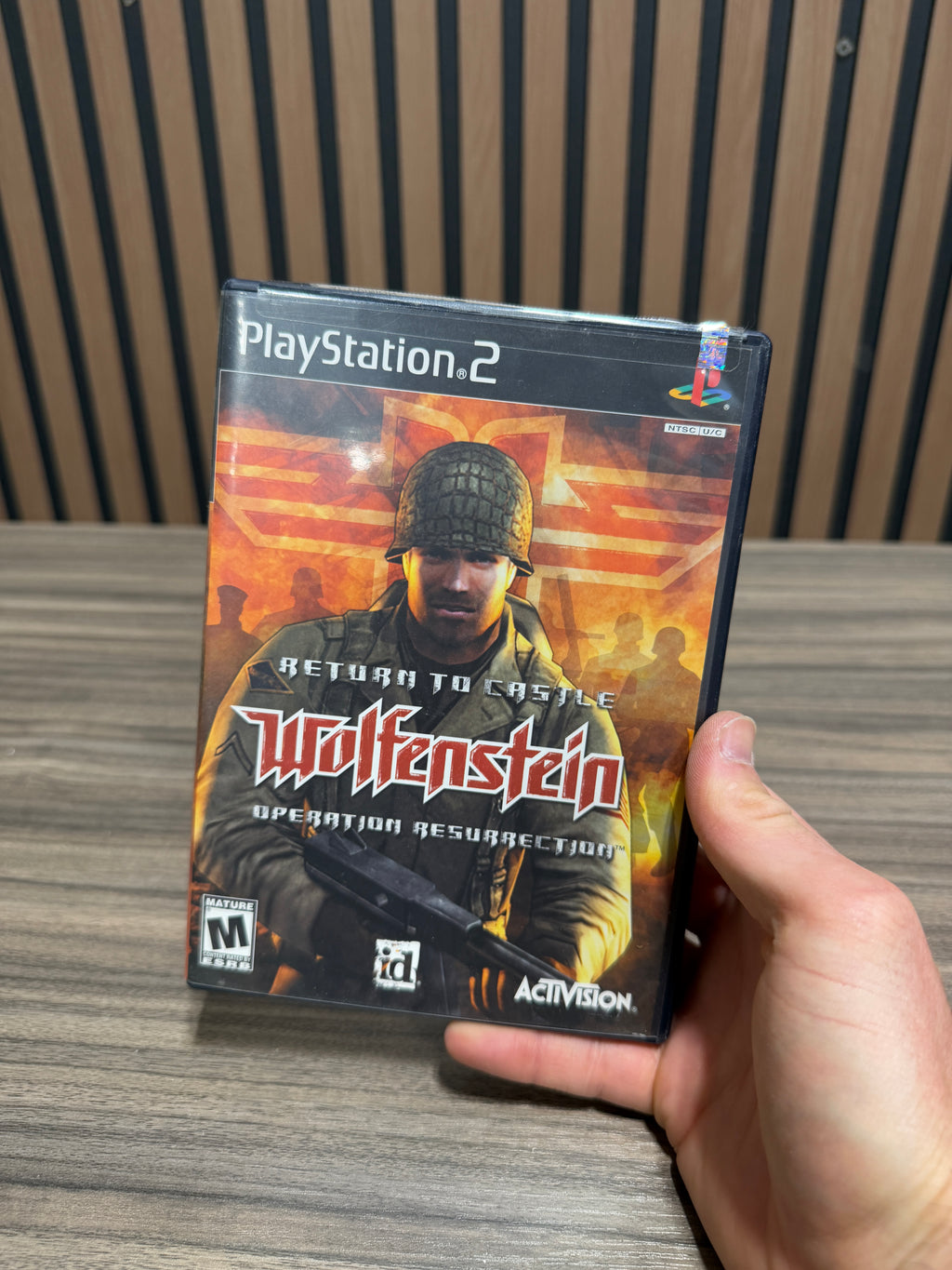 Sony Playstation 2 PS2 Return To Castle Wolfenstein CIB