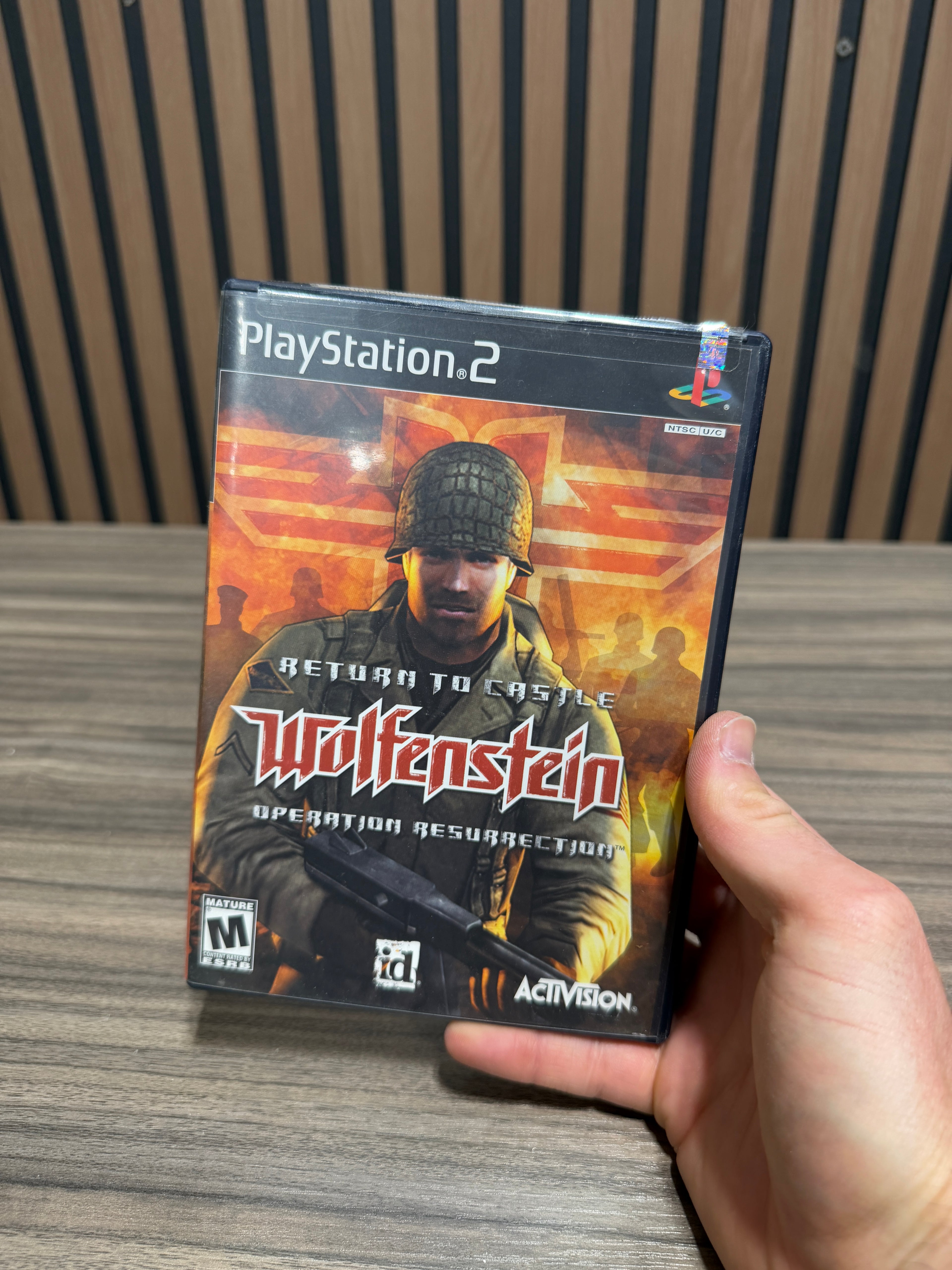 Sony Playstation 2 PS2 Return To Castle Wolfenstein CIB
