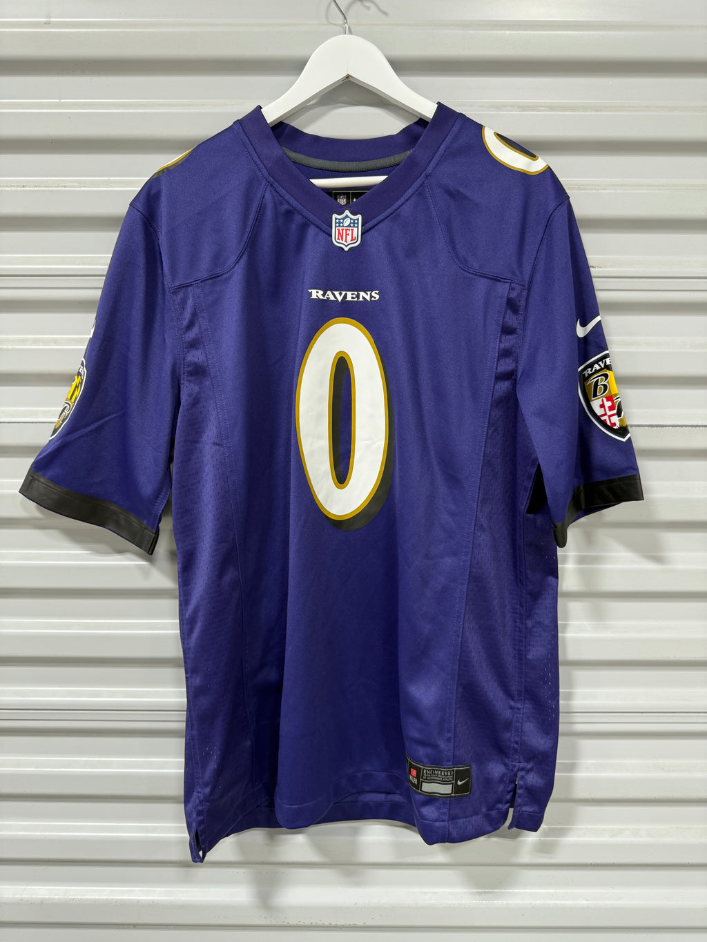 Ravens Jersey Roquon Smith Sz M