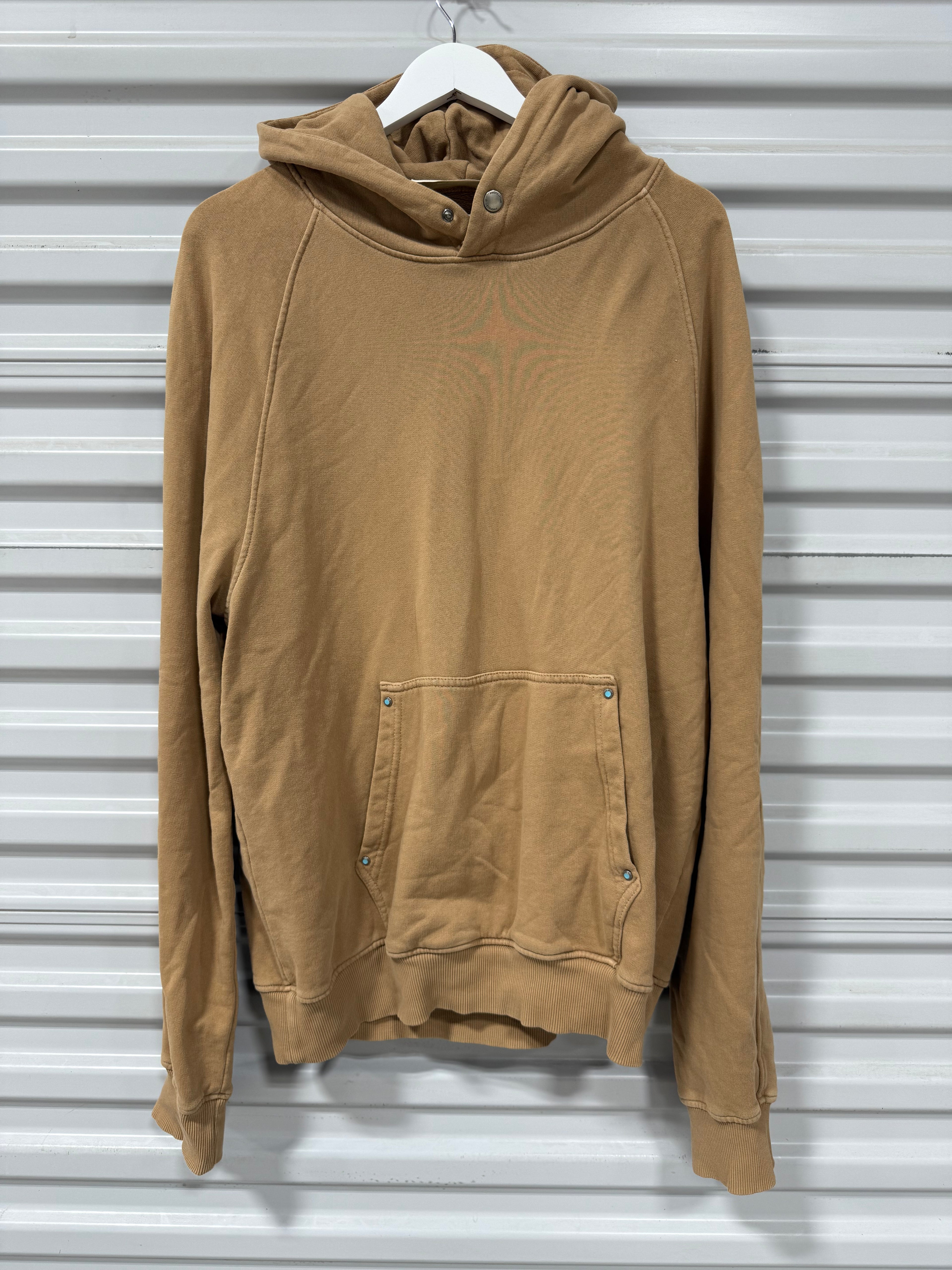 545 Hoodie Tan Sz M