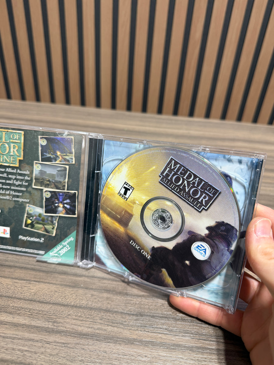 Medal of Honor Allied Assault PC 2 Disc Set Video Game Disc 1 & 2 200 ...