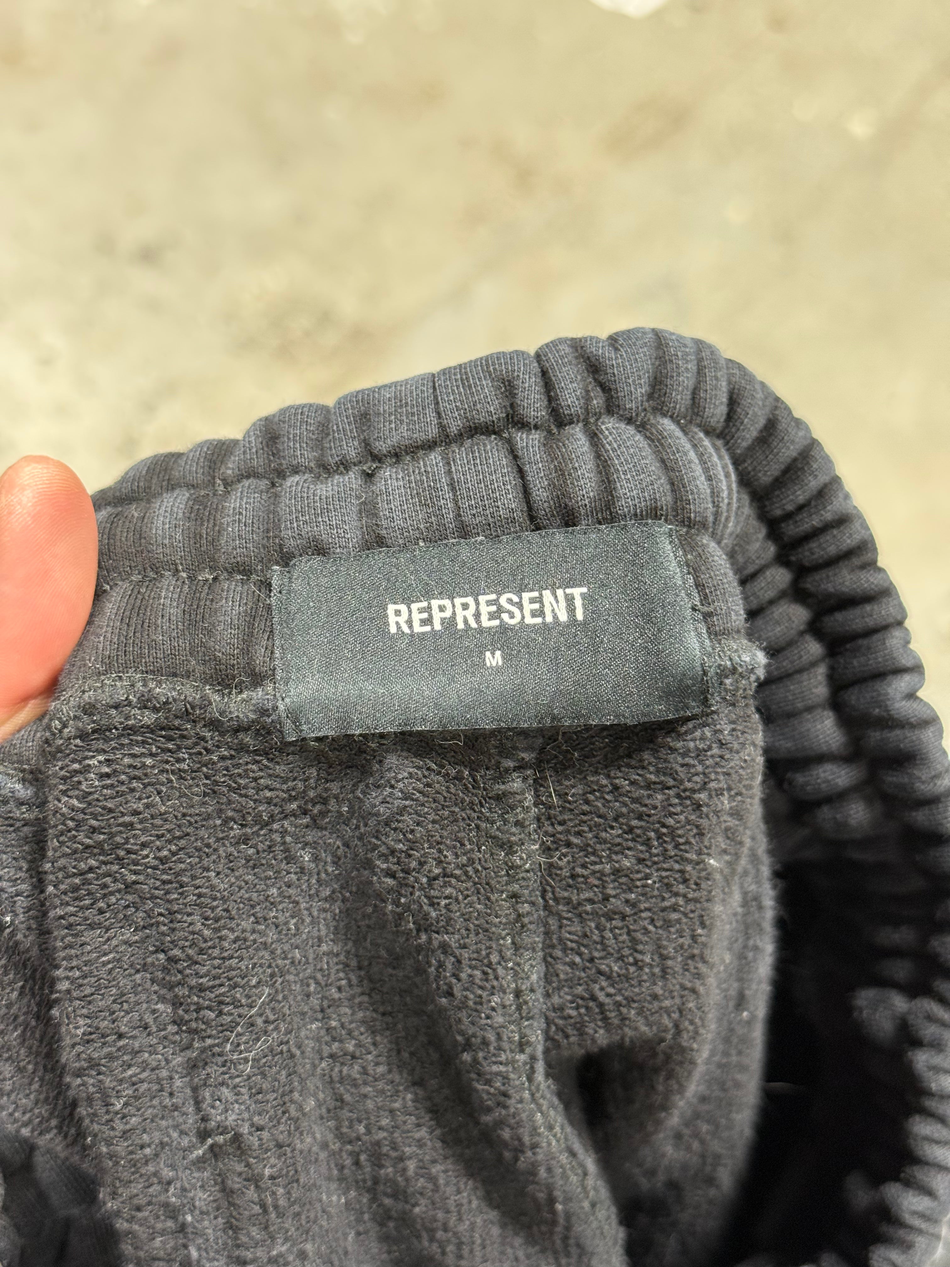 Represent Sweats Black/Paint Splatter Sz M