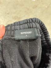 Load image into Gallery viewer, Represent Sweats Black/Paint Splatter Sz M
