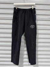 Load image into Gallery viewer, Represent Sweats Black/Paint Splatter Sz M
