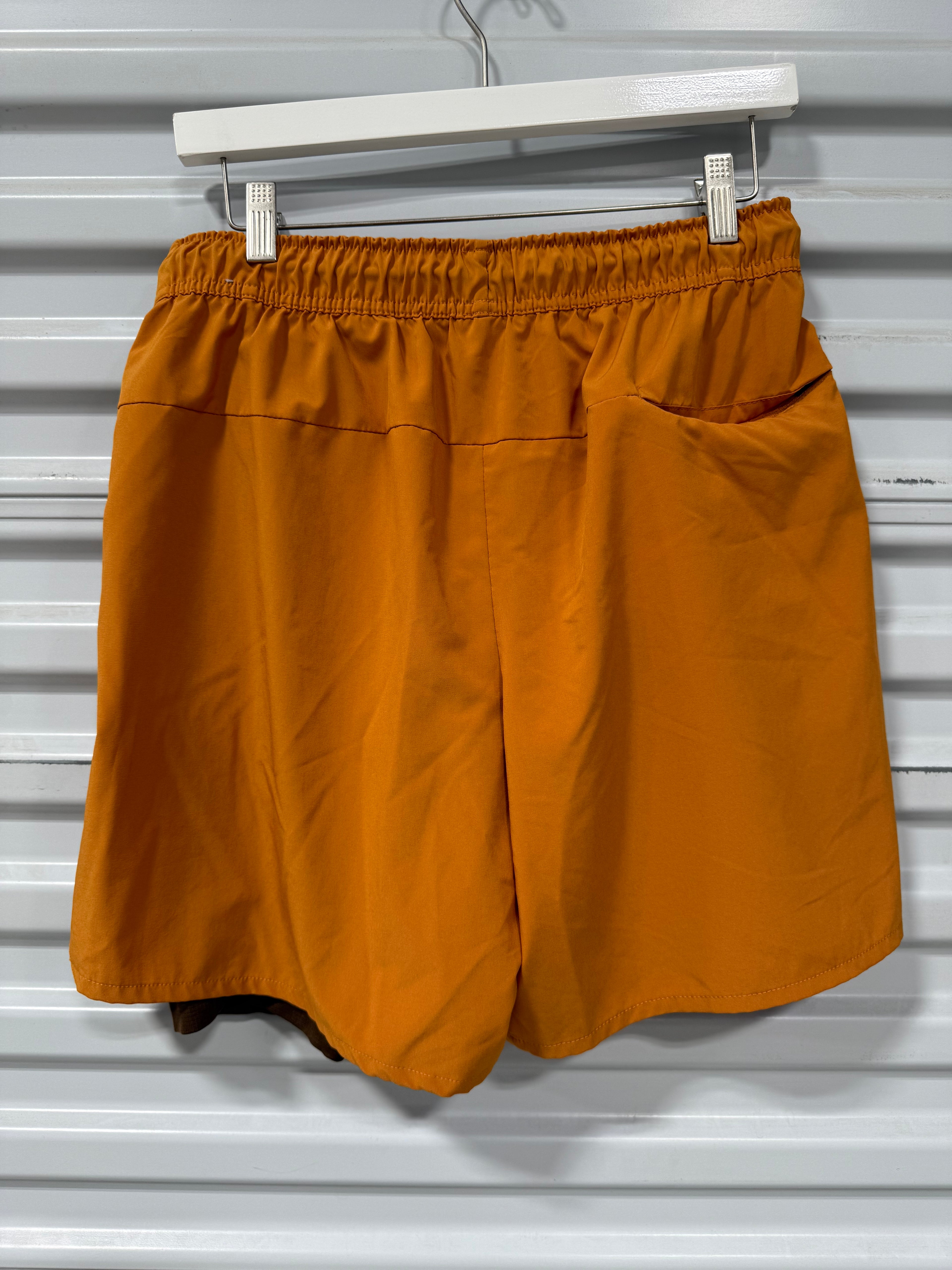 Nike Dri Fit Shorts Orange Sz M