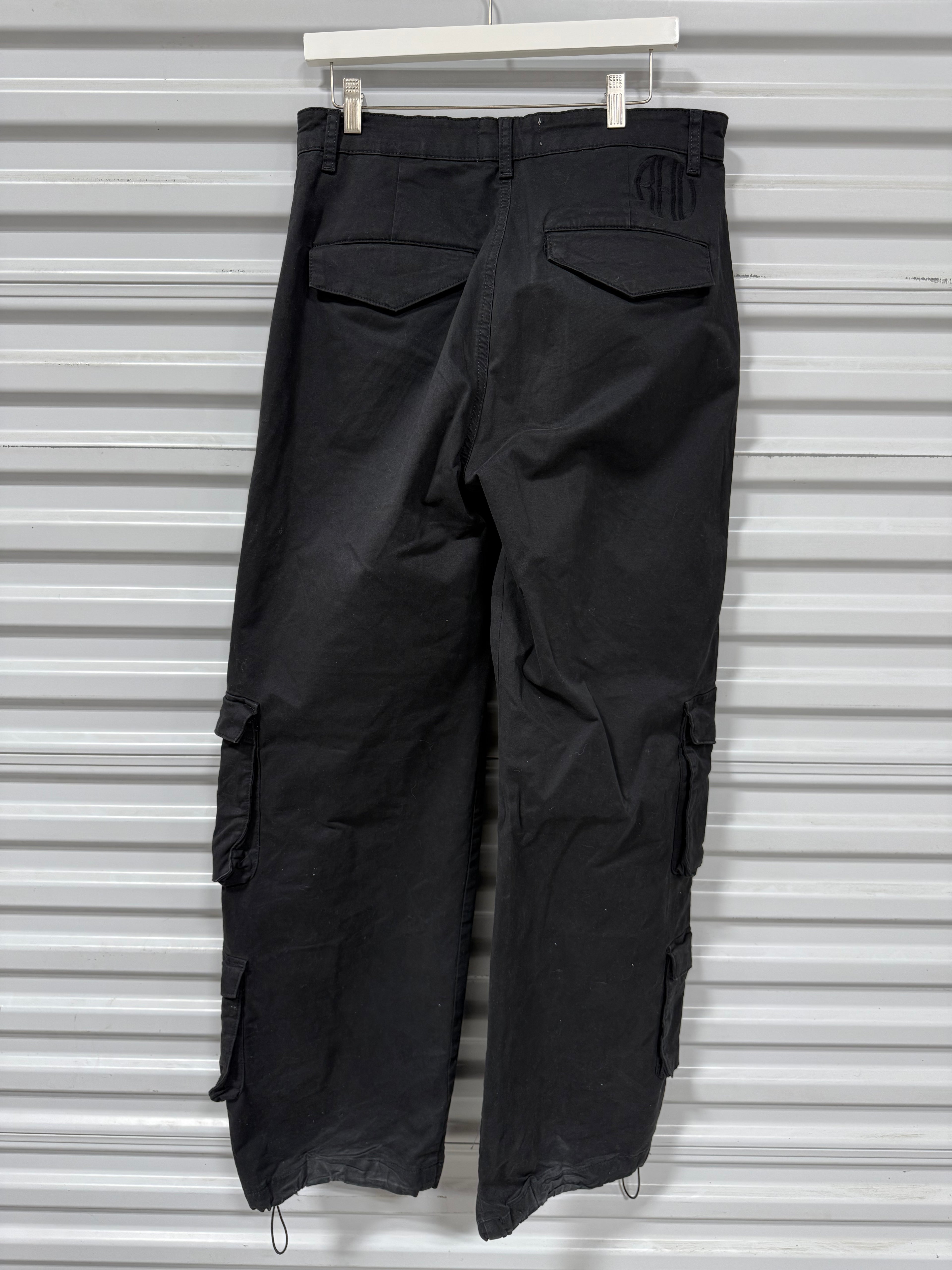 Zara Rhuigi Cargo Pants Black Sz L/XL