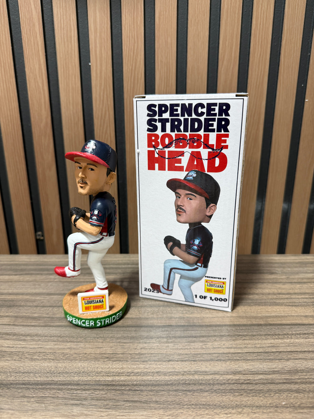 Spencer Strider Rome Braves Bobblehead SGA 7/15/23