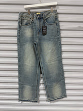 Load image into Gallery viewer, Commons Studios Washed Straight Denim Pant Jade Jeans Sz 32
