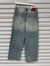 Load image into Gallery viewer, Commons Studios Washed Straight Denim Pant Jade Jeans Sz 32
