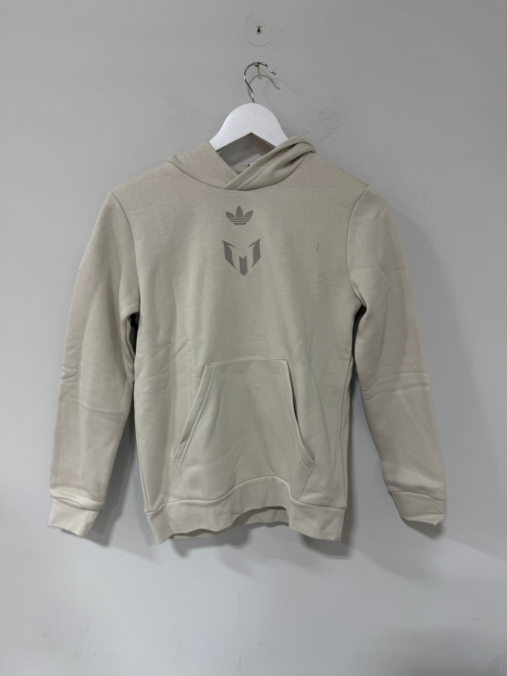 Adidas Messi Hoodie Youth Tan