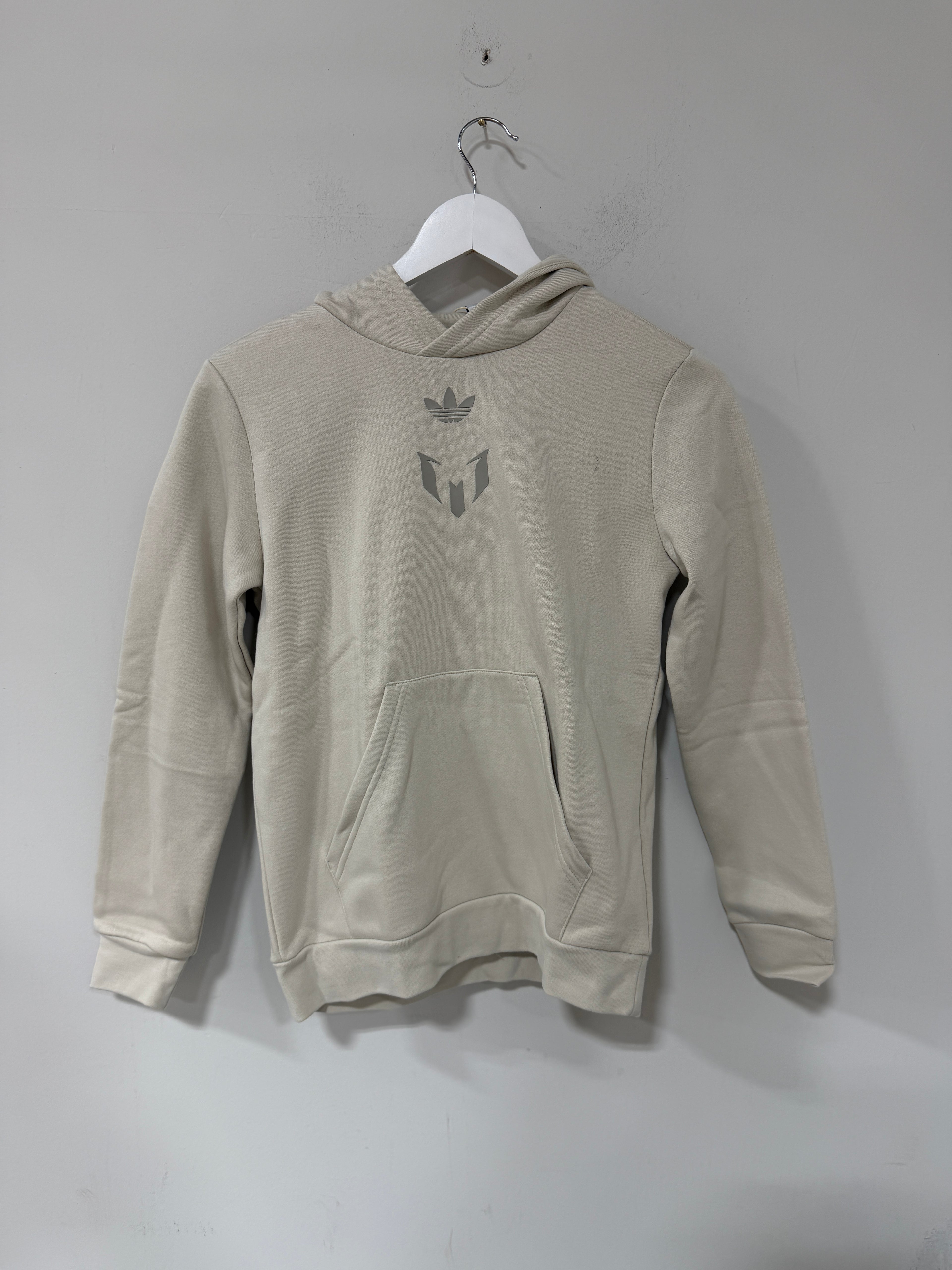 Adidas Messi Hoodie Youth Tan
