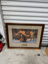 Load image into Gallery viewer, The Prayer At Valley Forge Framed Artwork Arnold Friberg with Plaque
