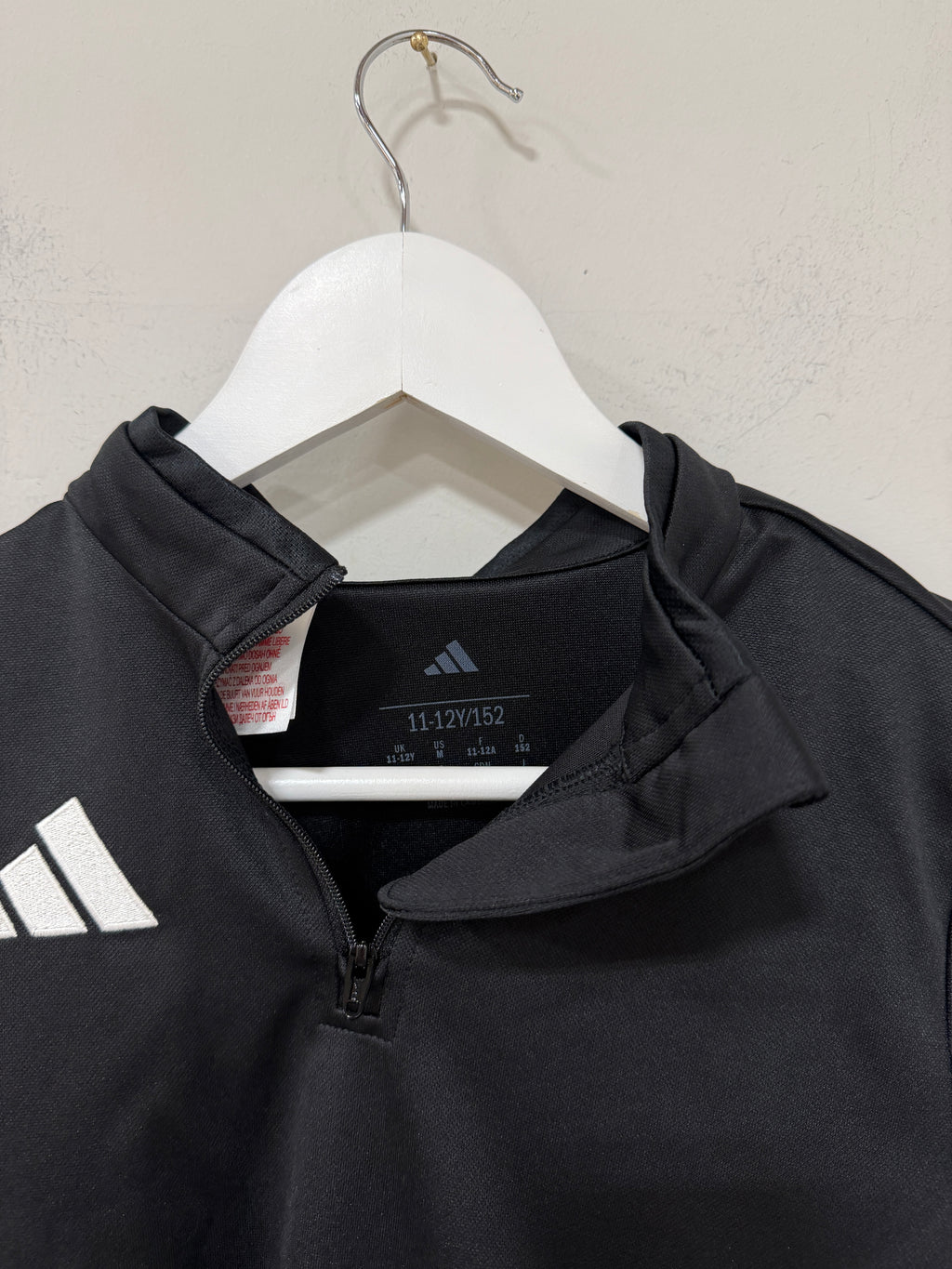 Adidas Entrada 26 Track Top Youth – Black/White