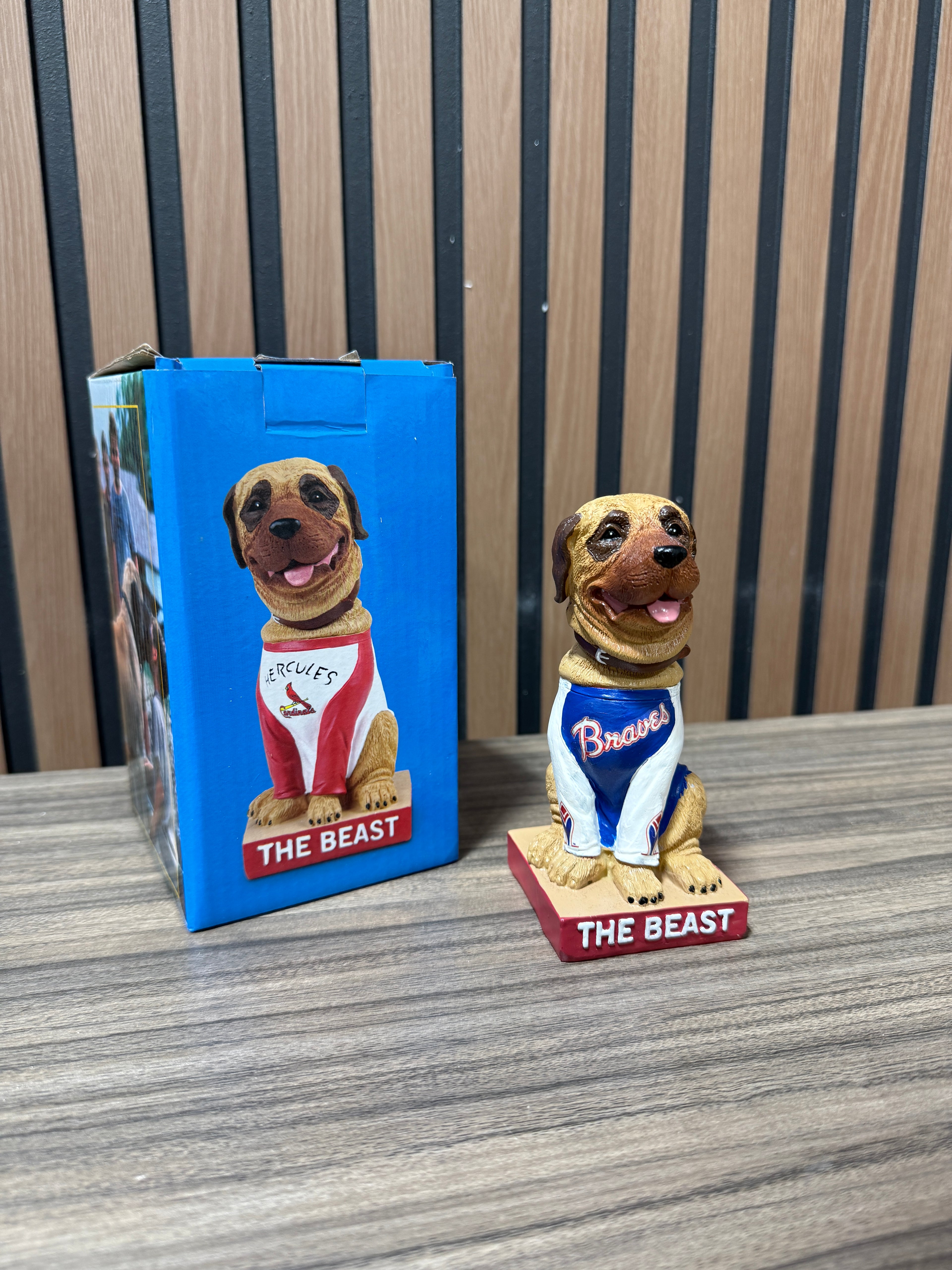 Braves The SANDLOT Hercules THE BEAST Bobblehead SGA