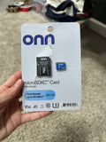 Onn 256GB microSDXC Flash Memory Card with Adapter