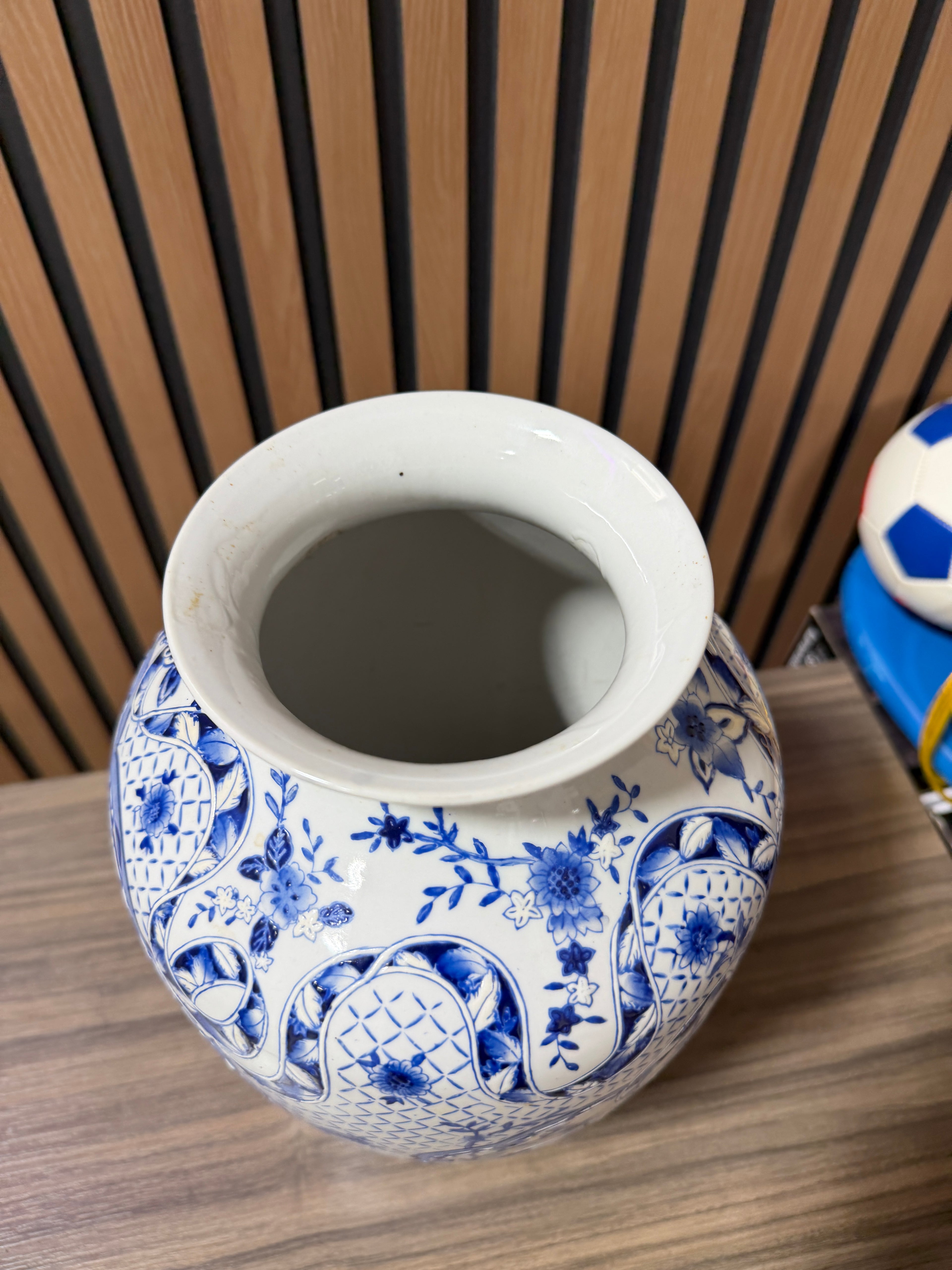 Blue And White Chinese Vase