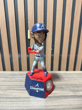 Load image into Gallery viewer, SIGNED Ozuna Bobblehead painted
