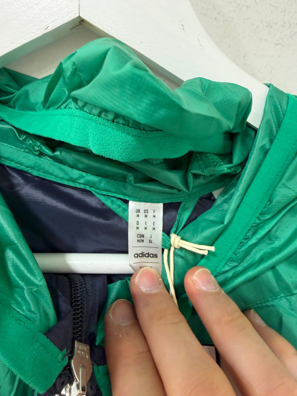 Adidas Tiro Windbreaker Men's – Shade Navy/Cyan