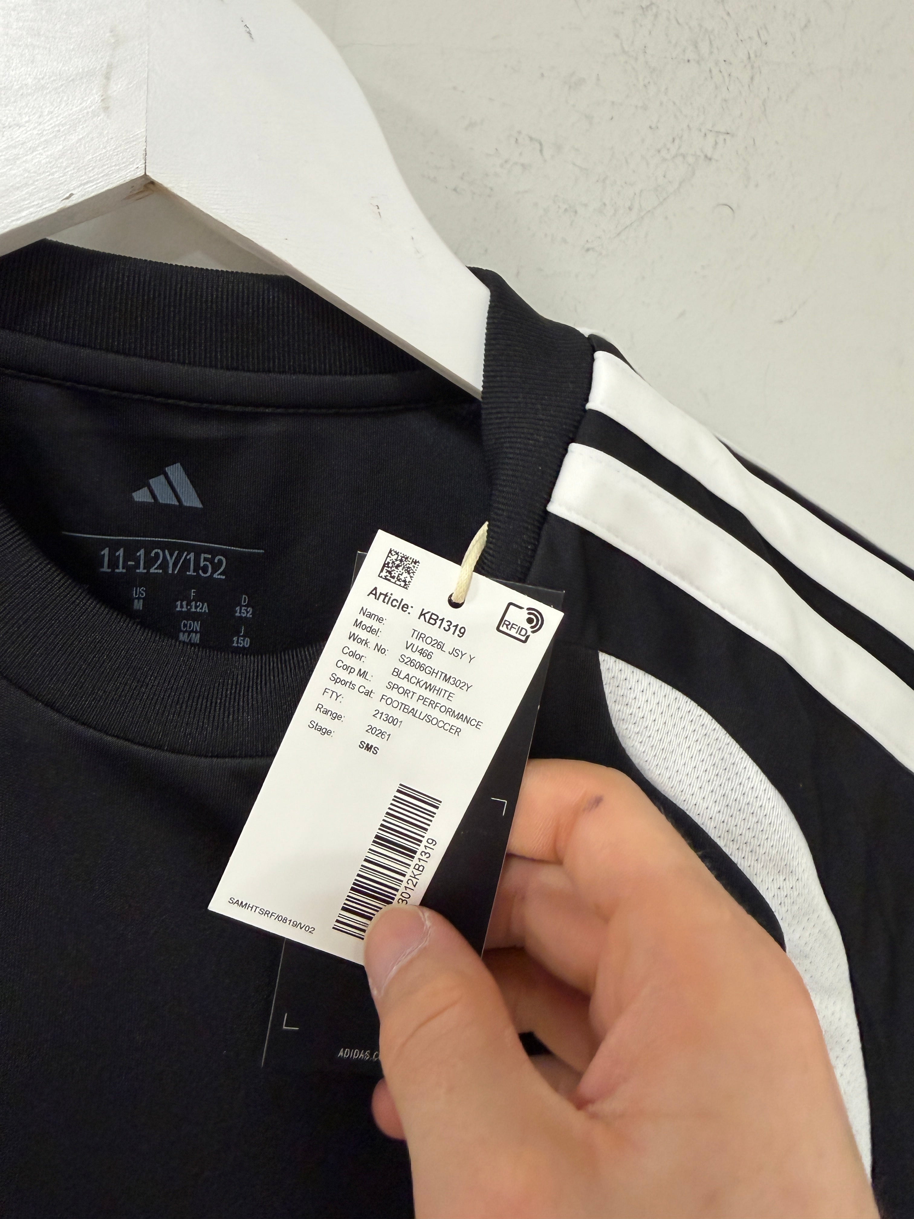 Adidas Tiro 26 League Jersey Youth – Black/White