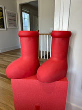 Load image into Gallery viewer, MSCHF Big Red Boot Sz 9
