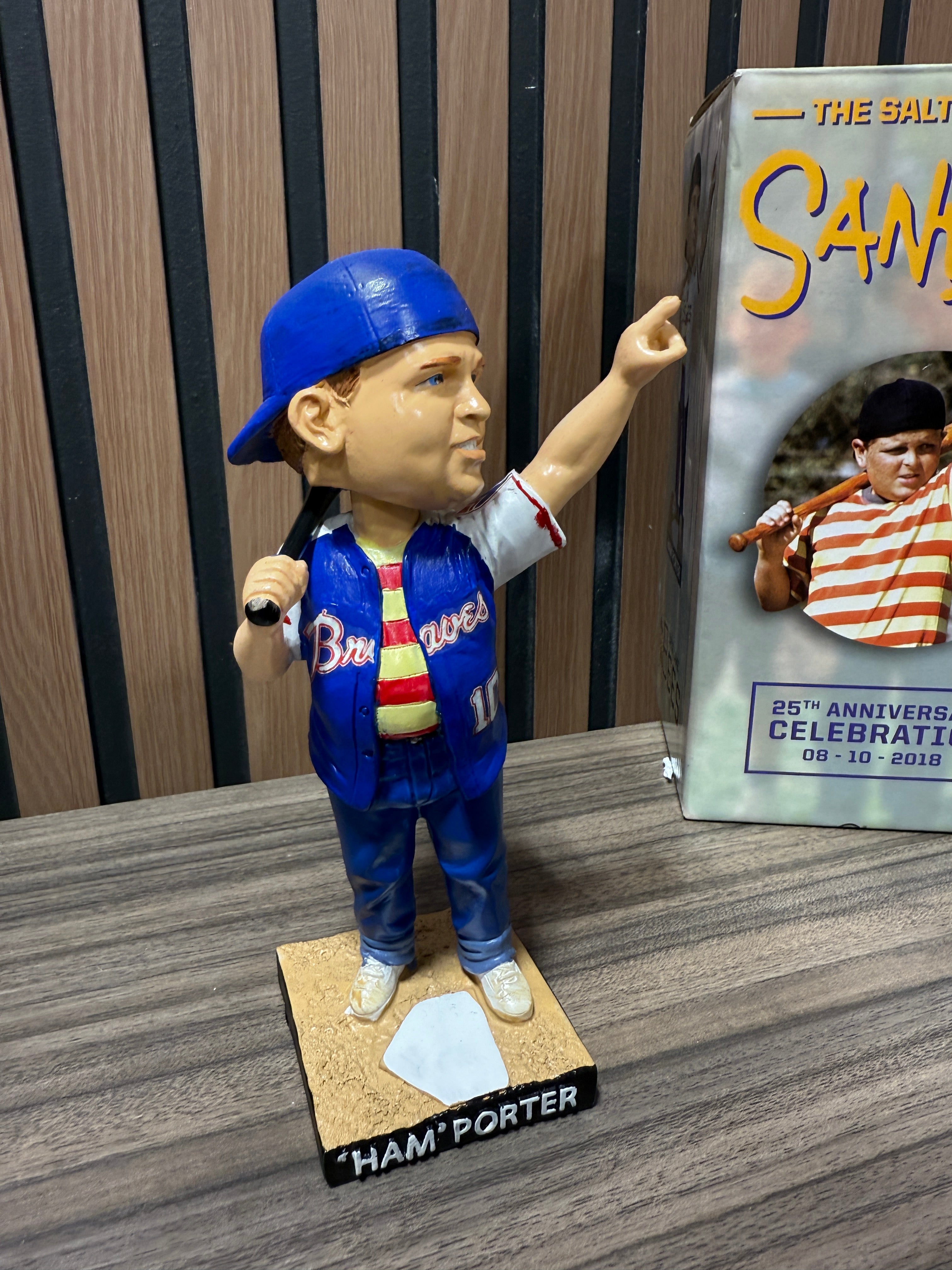 Atlanta Braves Ham Porter Bobblehead The Sandlot Custom