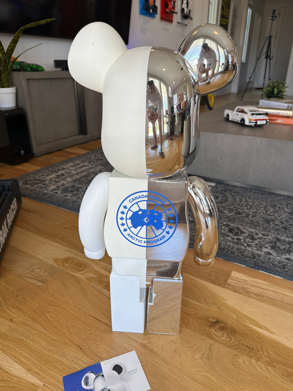 Bearbrick x Canada Goose 1000%