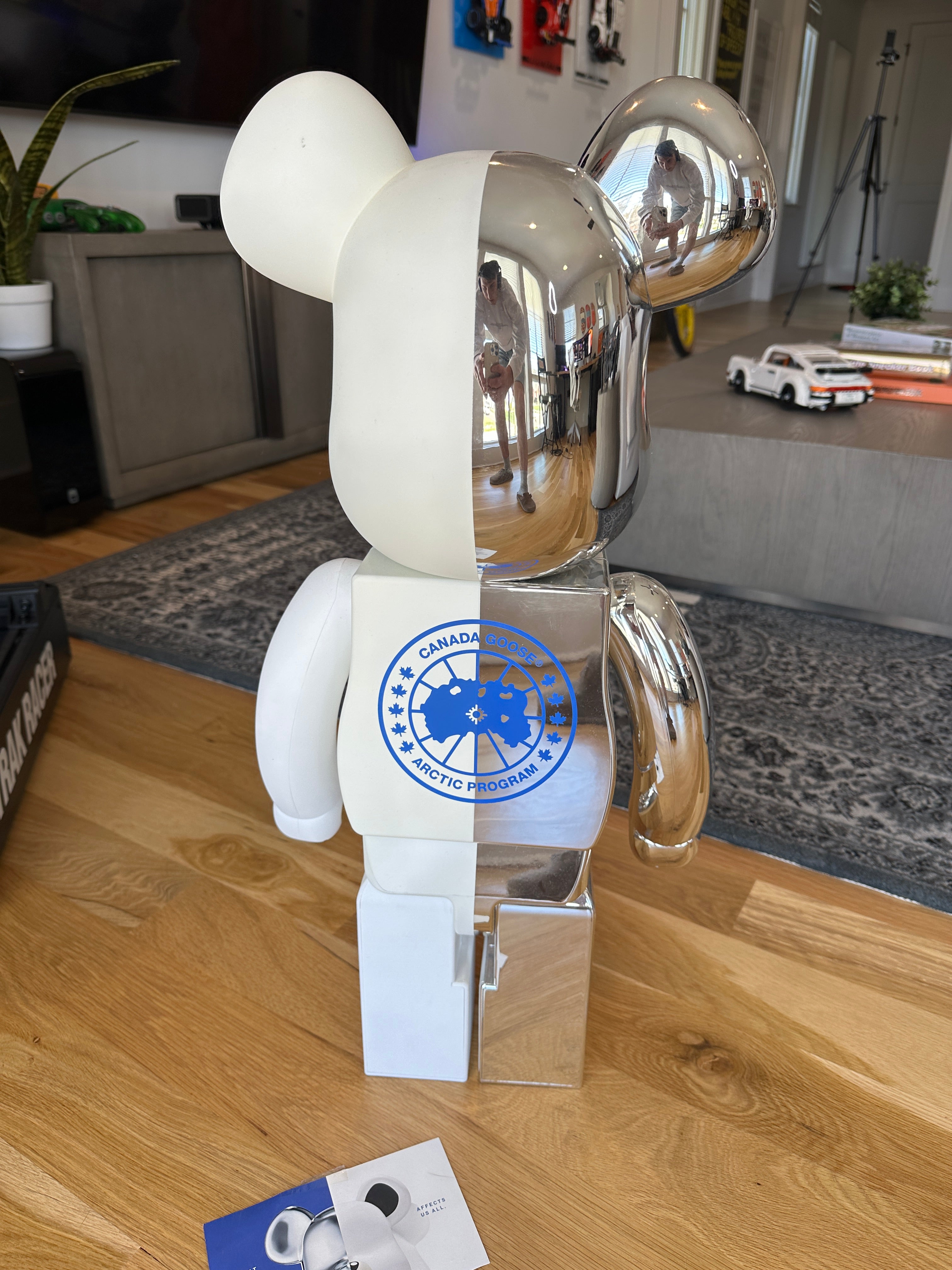 Bearbrick x Canada Goose 1000%
