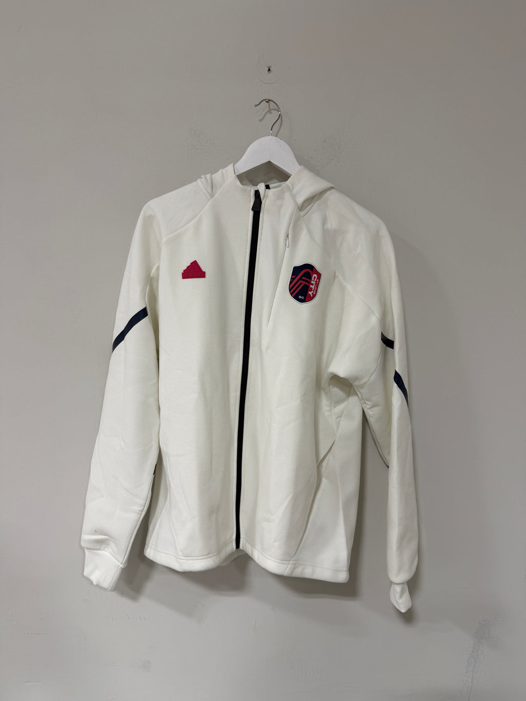 Adidas St. Louis City SC Anthem Jacket – White