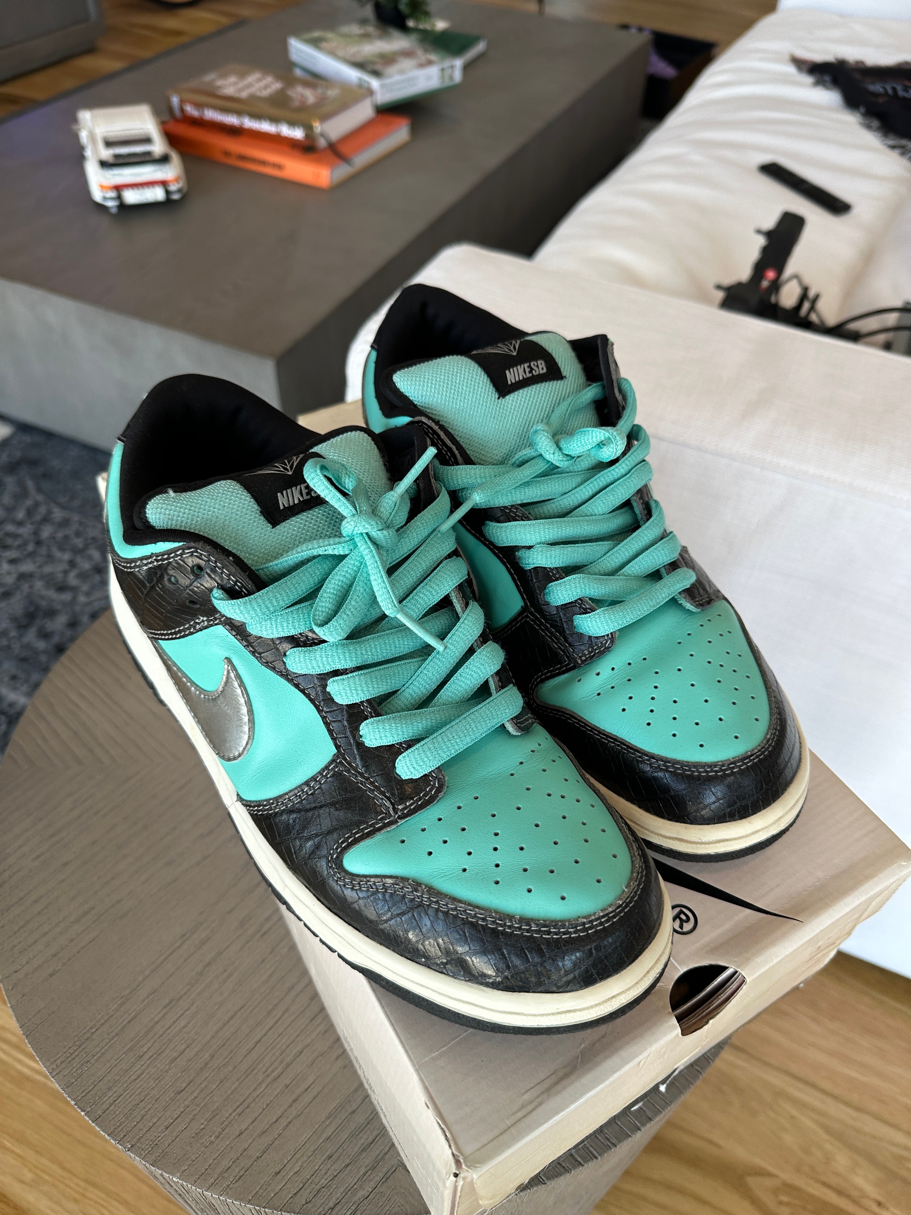 Diamond Supply Co. x Dunk Low Pro SB 'Tiffany' Sz 11