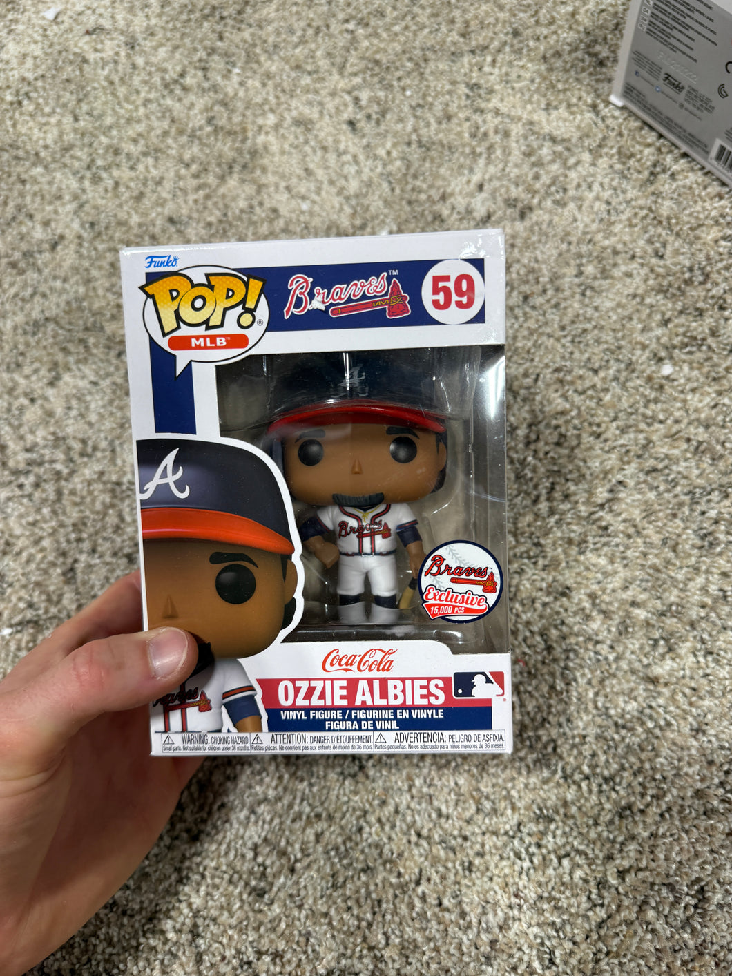 Funko Pop! Vinyl: Ozzie Albies - To Be Determined (Tbd) (Exclusive) #59