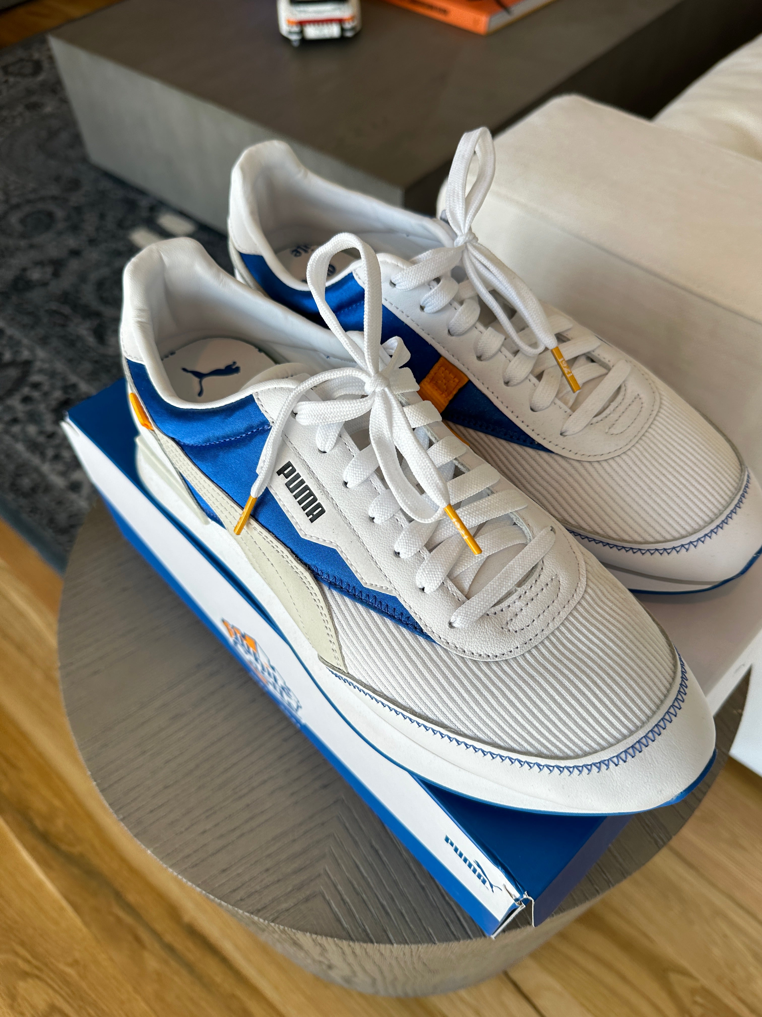 Puma Future Rider White Castle Sz 11