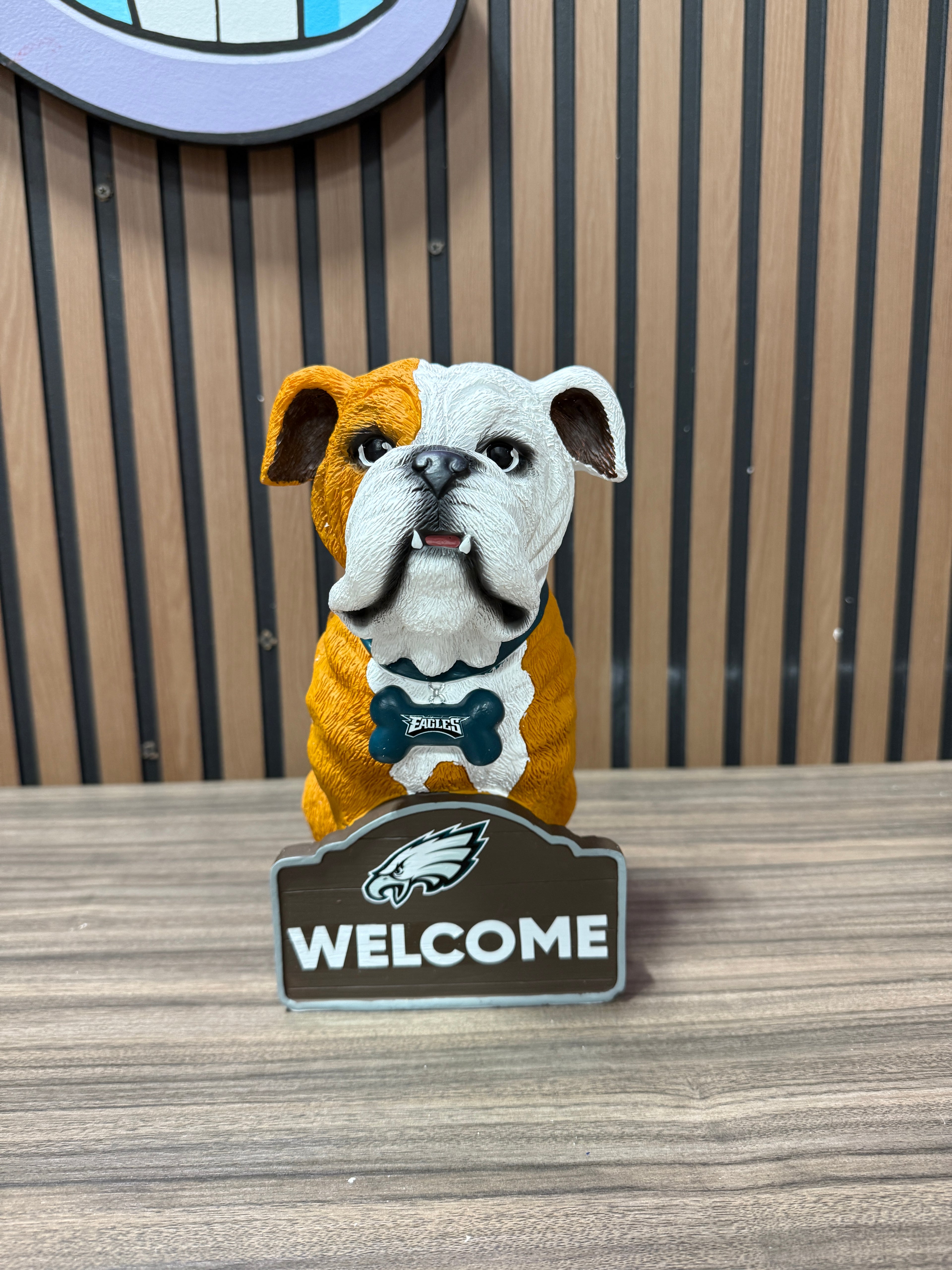 Eagles foco NFL Unisex-Adult 11" Dog Welcome