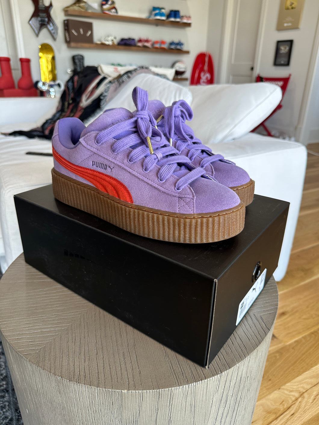 Puma Creeper Phatty Rihanna Fenty Lavender Sz 11