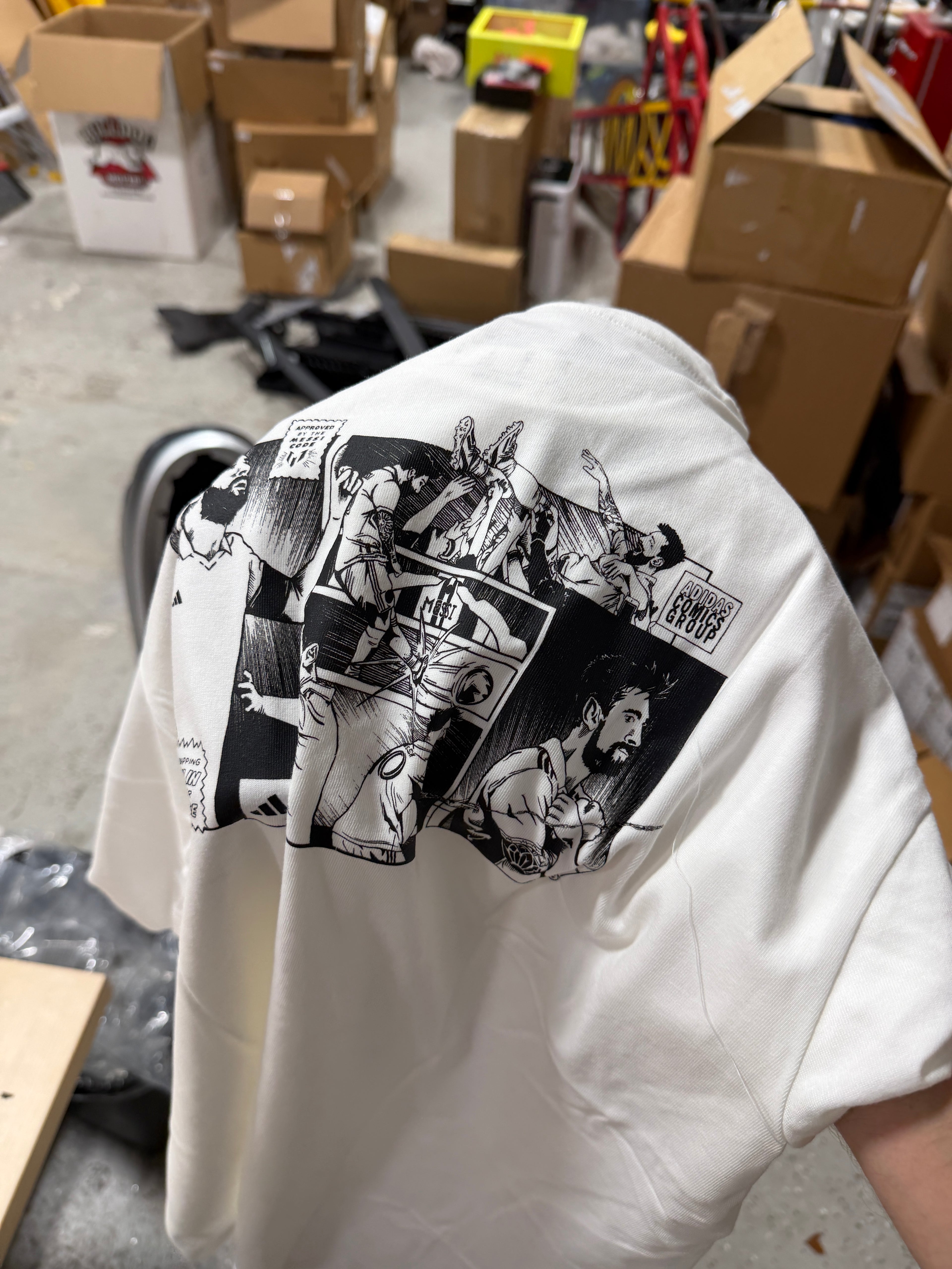 Adidas Messi Icon Graphic T-Shirt
