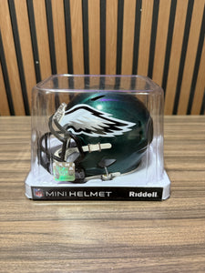 Michael Vick Signed Philadelphia Eagles Mini Replica Green Football Helmet