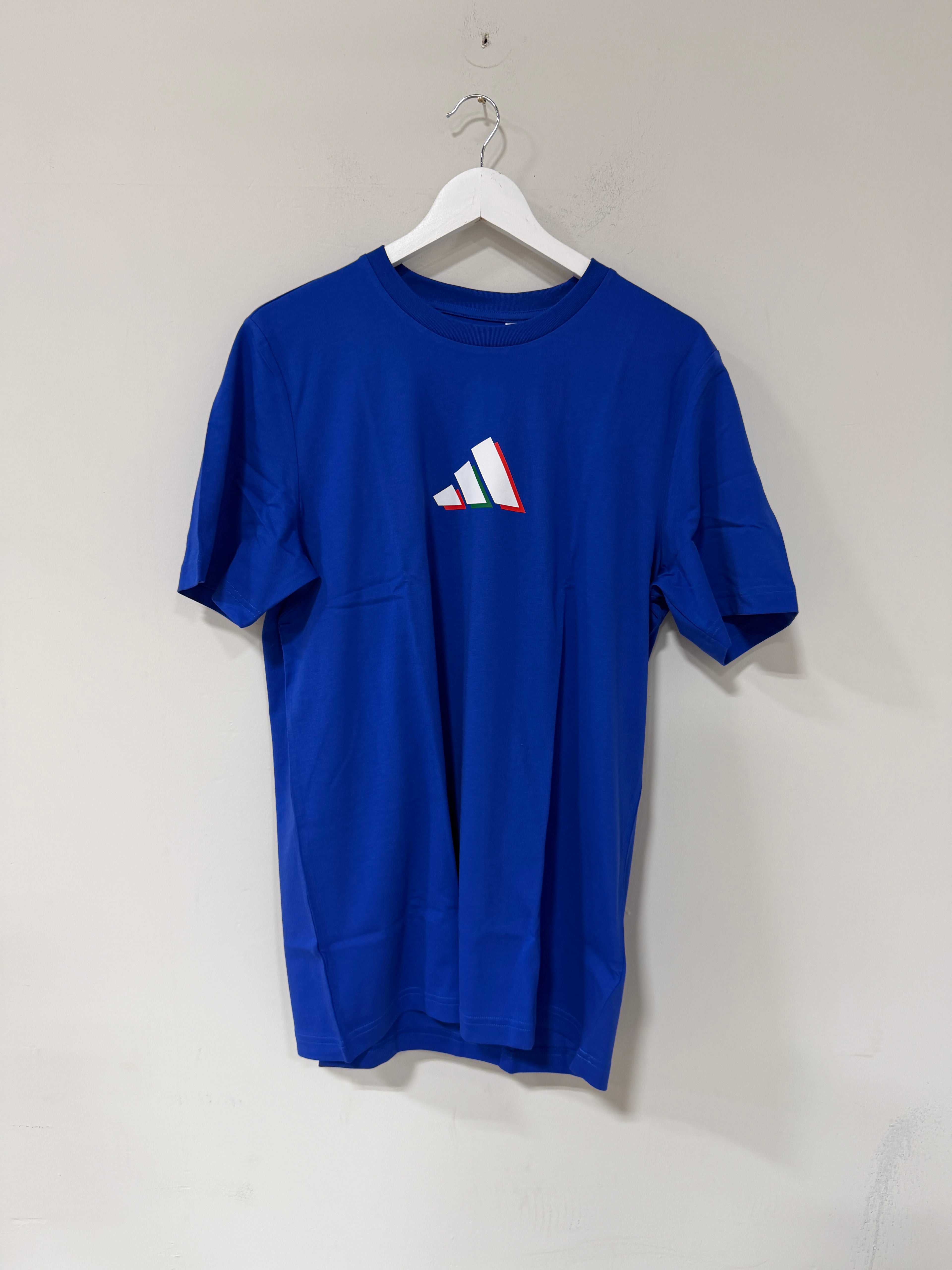 Adidas Italy Etrusco Graphic Tee Sz Mens MEdium