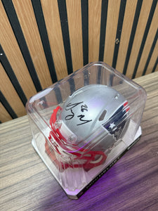 Sony Michel Autographed New England Patriots Mini Helmet