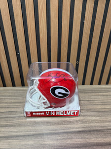 UGA Brandon Boykin Signed Mini helmet