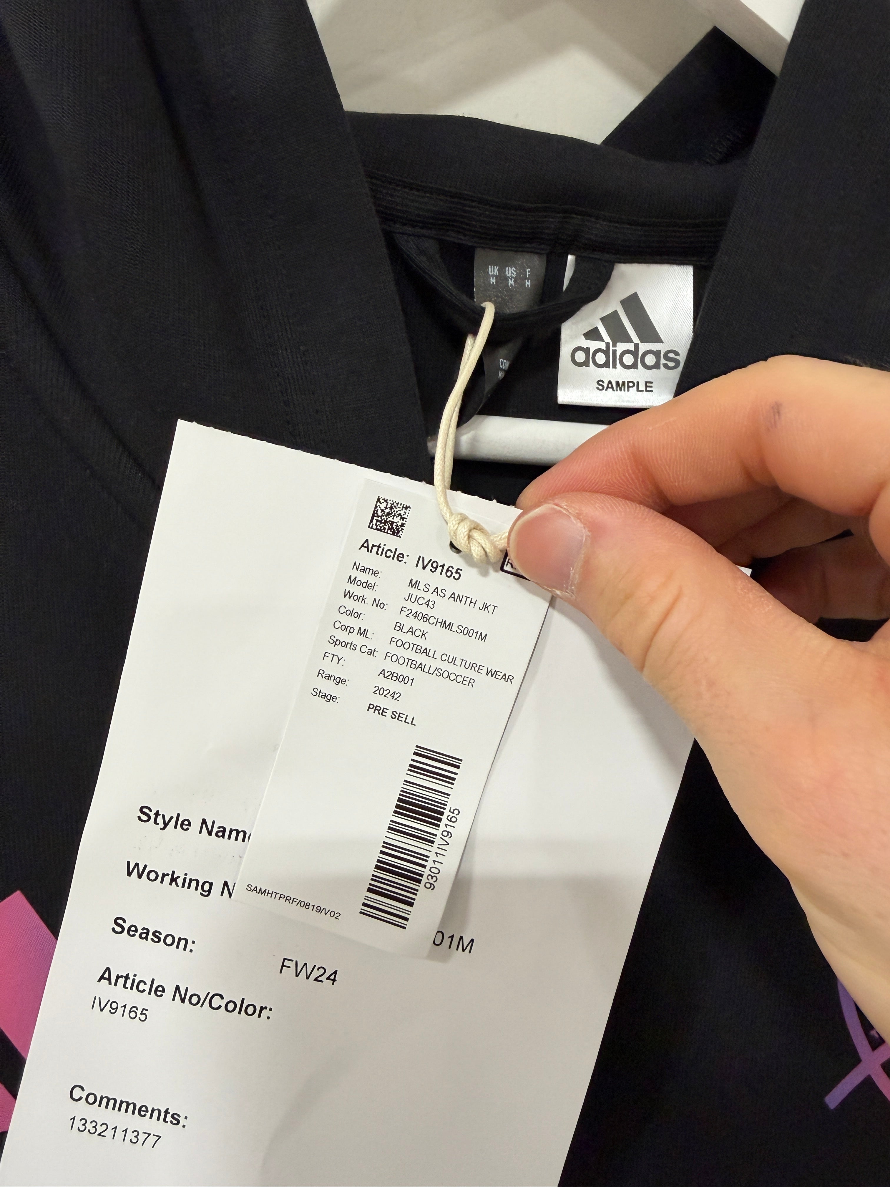Adidas MLS All Star Anthem Jacket – Black