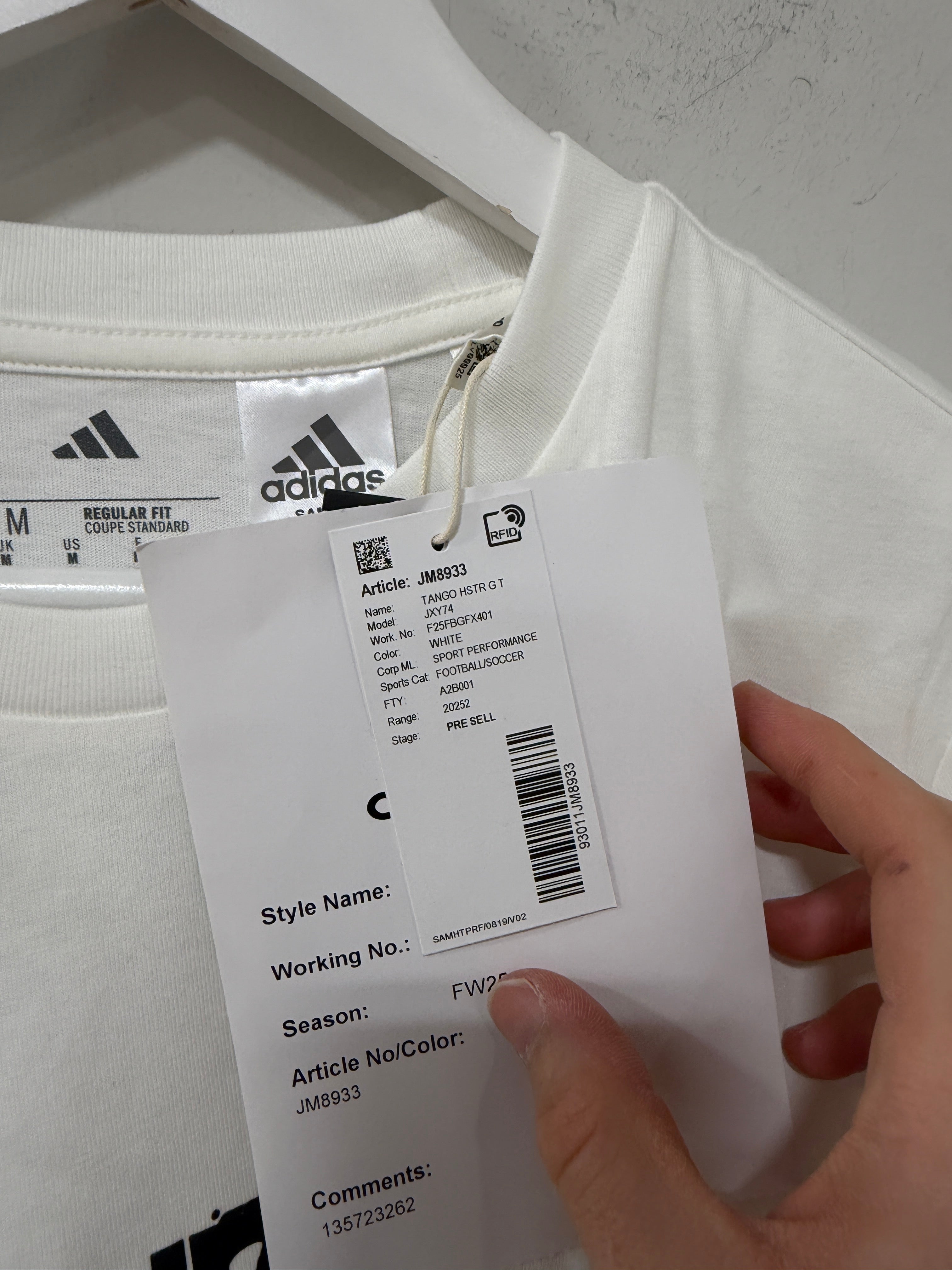 Adidas Tango History Graphic T-Shirt – Black