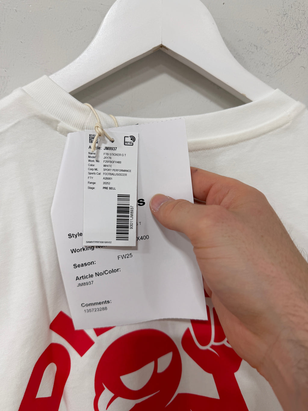 Adidas Sticker Graphic T-shirt