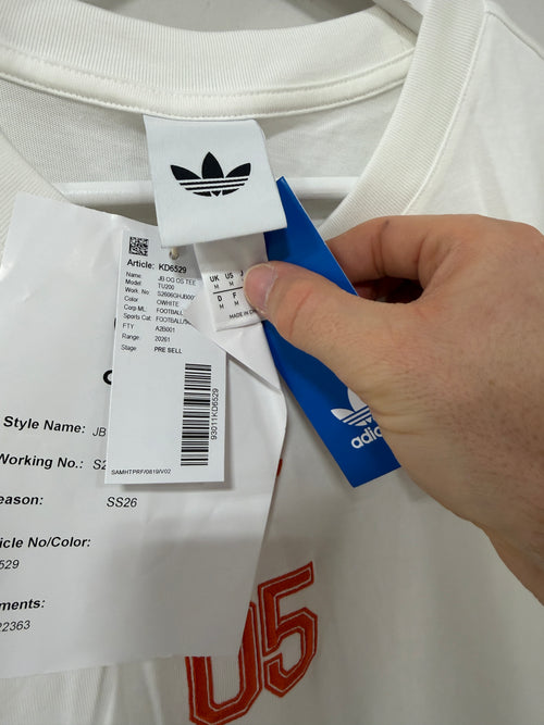 Adidas Jude Bellingham Originals Oversized Tee