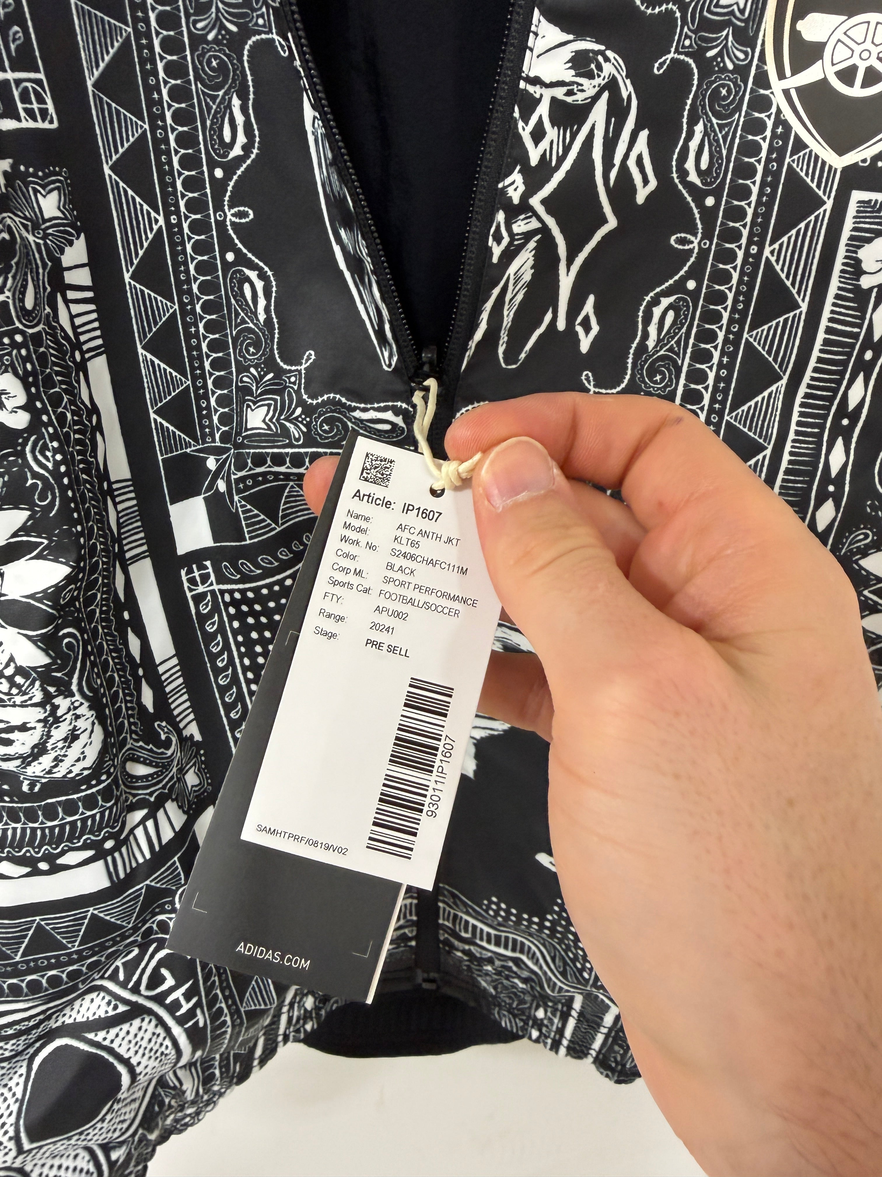Adidas Arsenal FC Anthem Jacket – Reversible