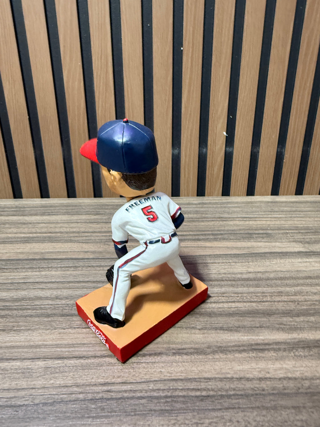 Freddie Freeman Fielding Atlanta Braves Bobblehead (No Box)