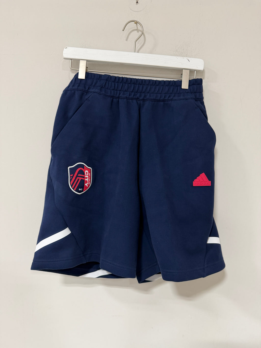 Men's adidas Navy St. Louis City SC 2024 Travel Shorts