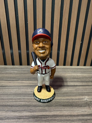 2002 MLB Gary Sheffield Bobblehead Atlanta Braves Coca-Cola No Box