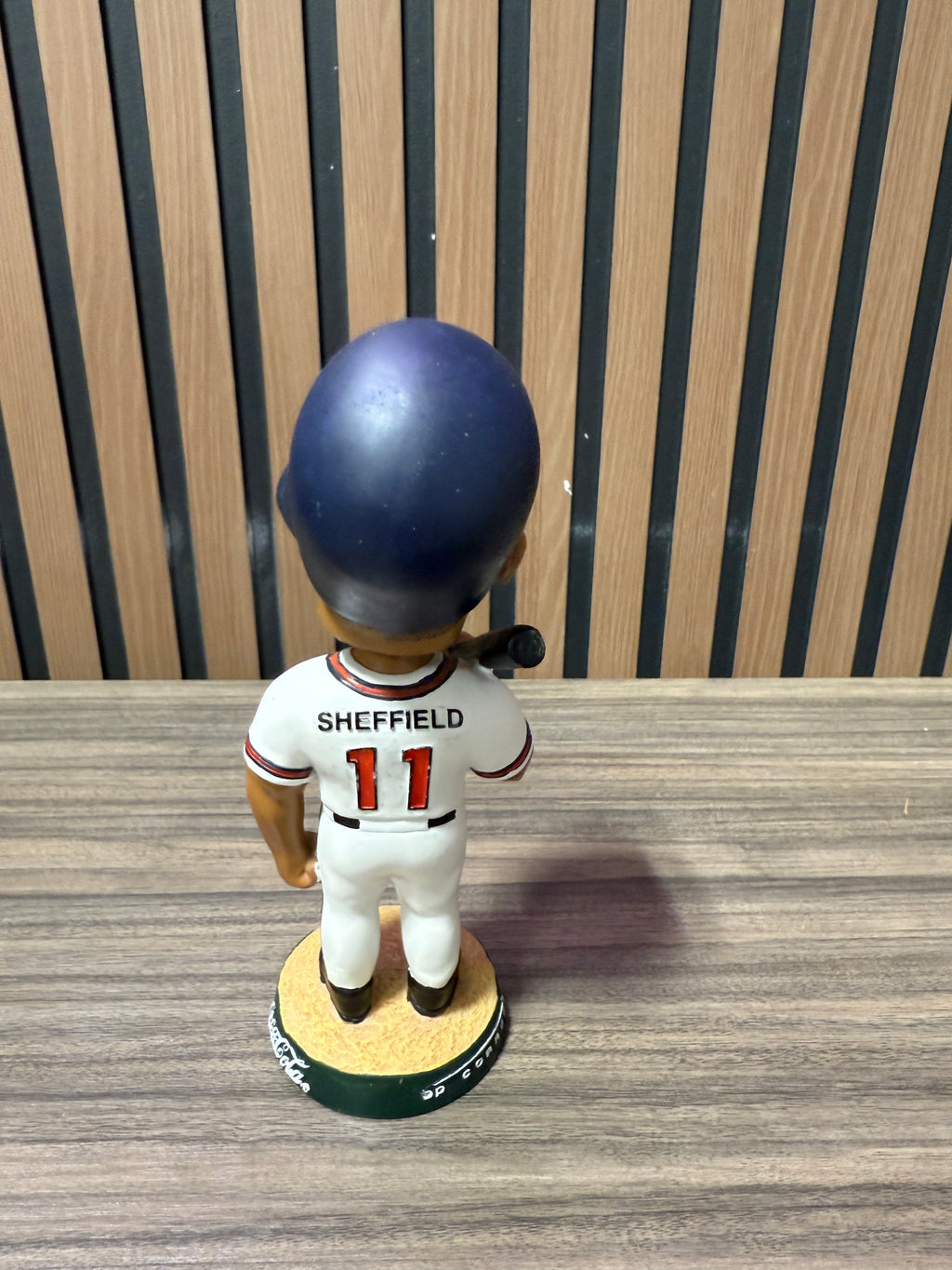 2002 MLB Gary Sheffield Bobblehead Atlanta Braves Coca-Cola No Box