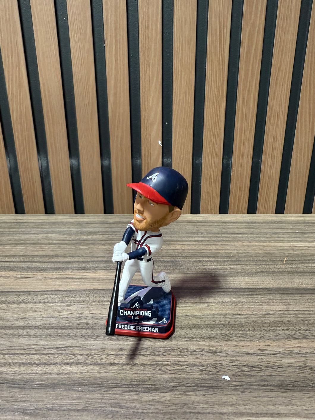 Atlanta Braves Freddie Freeman 2021 World Series Bobblehead