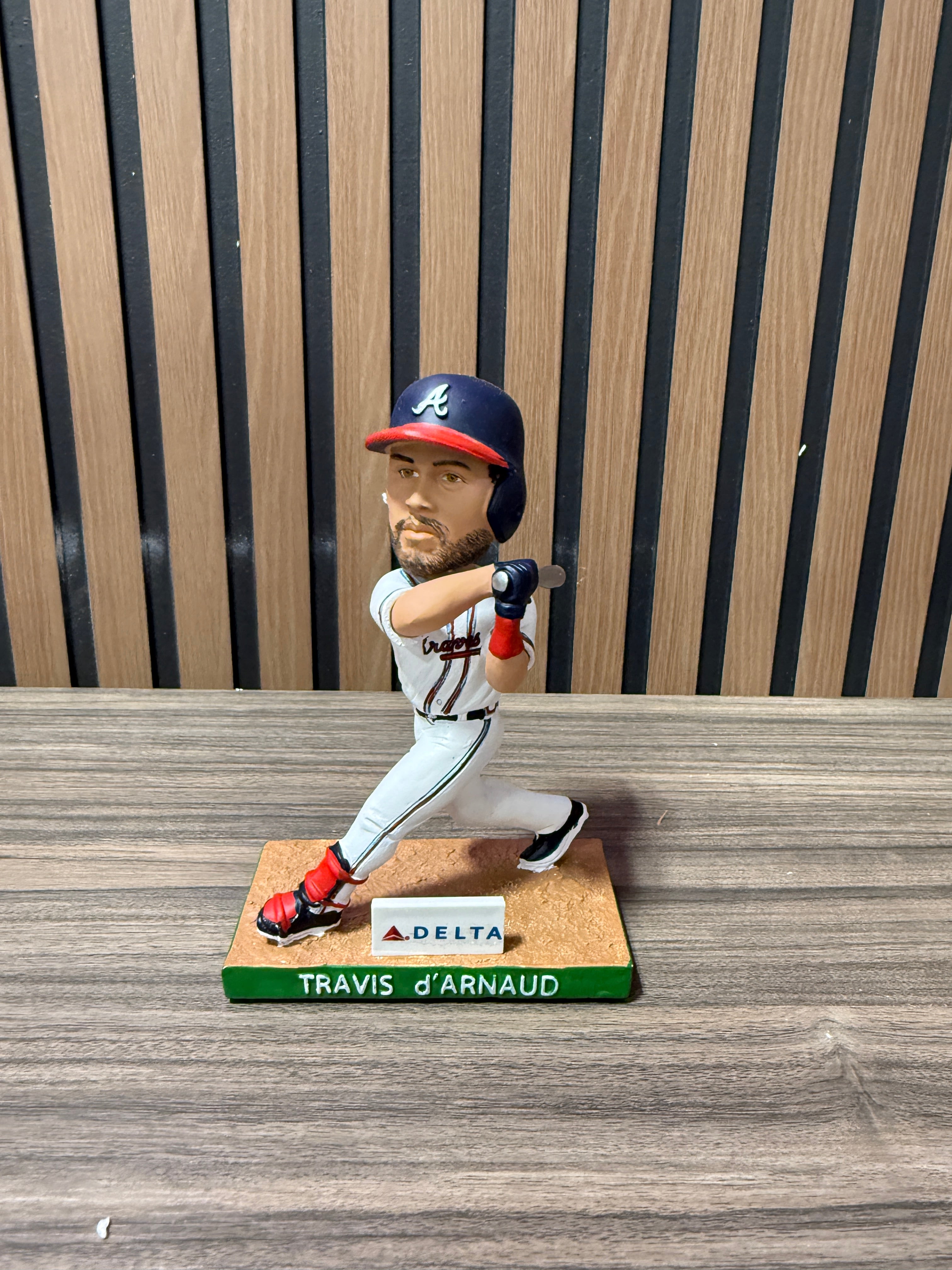 Travis d'Arnaud Braves Bobblehead No Box