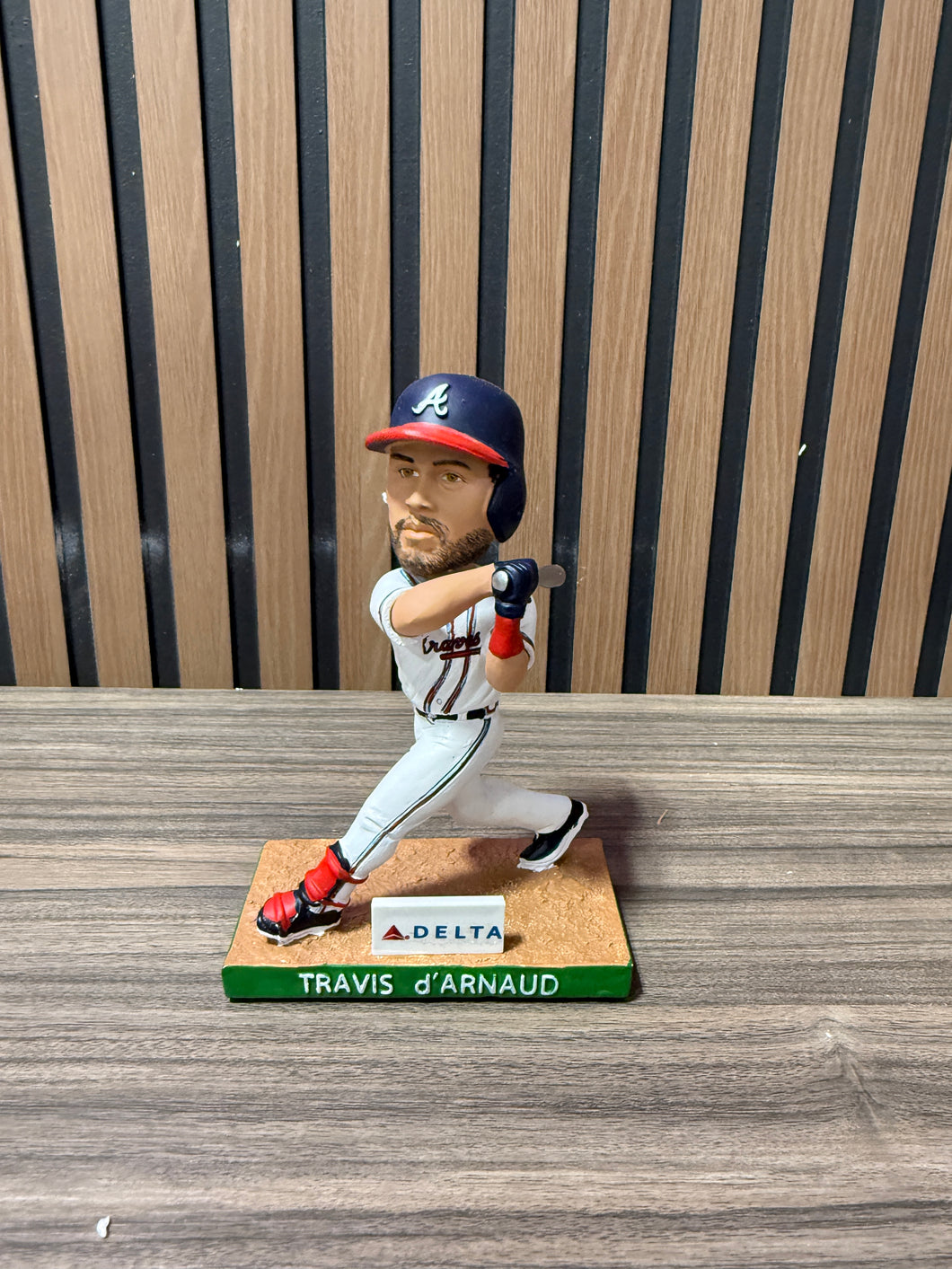 Travis d'Arnaud Braves Bobblehead No Box